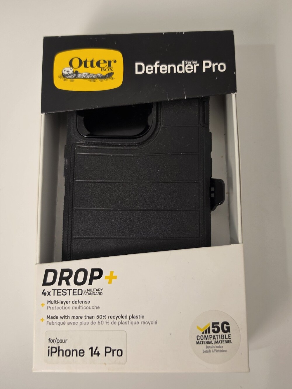 OtterBox Defender Series Pro Case for Apple iPhone 14 Pro Black New